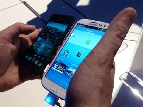 Samsung Galaxy S3 vs Samsung Galaxy S II