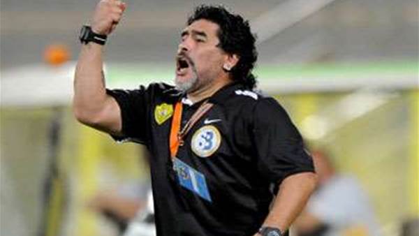Al Wasl Sack Maradona
