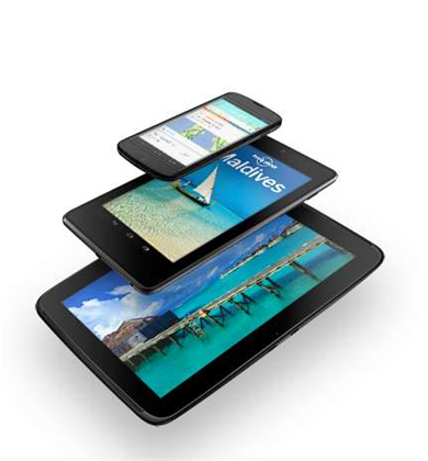 Google unveils first 10-inch Nexus tablet