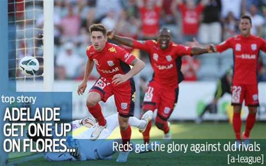 Reds first-half blitz puts them on top Reds first-half blitz puts them on top