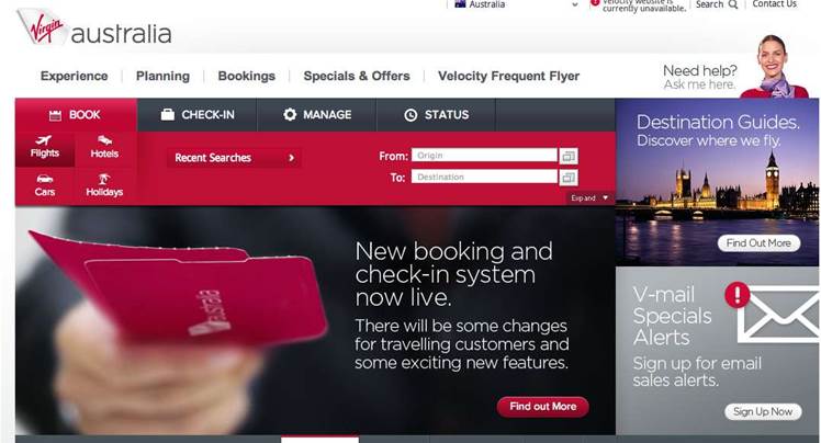 Virgin's Sabre check-in goes live
