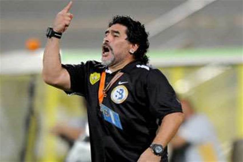 Nicollin rules out Maradona appointment Nicollin rules out Maradona appointment