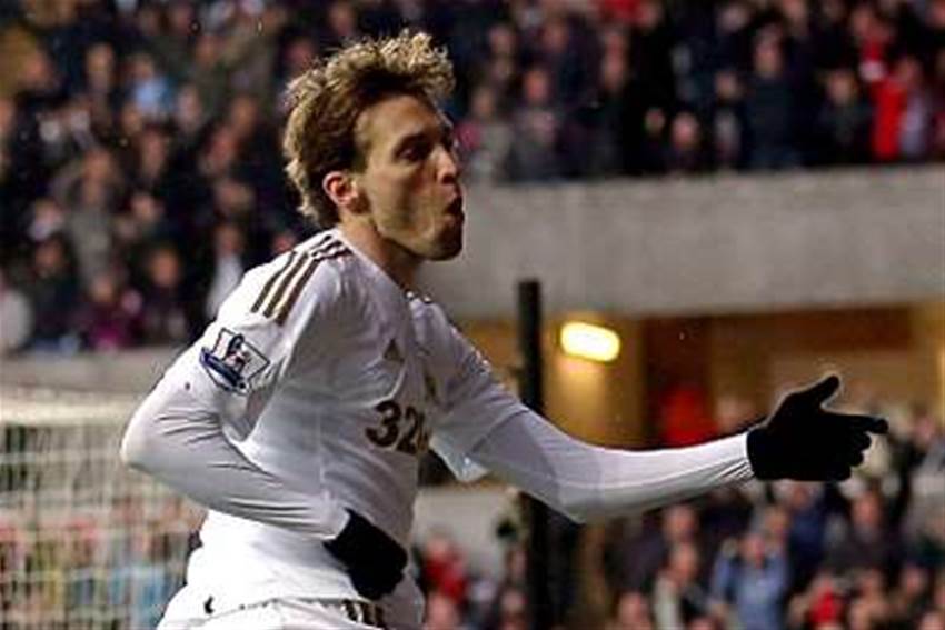 Michu loving life at Swansea Michu loving life at Swansea