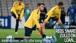 Adelaide snare Zullo on loan