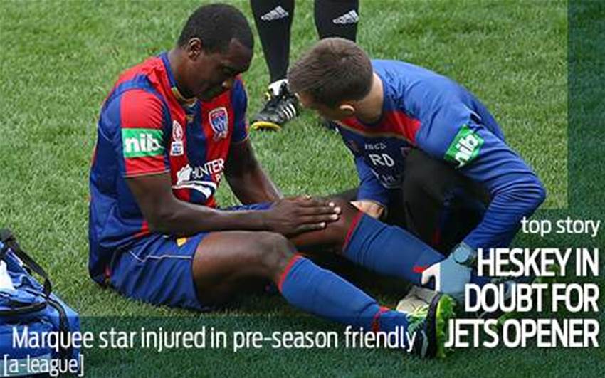 Injury blow for Heskey Injury blow for Heskey