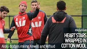 Aloisi keeps stars out of harm's way