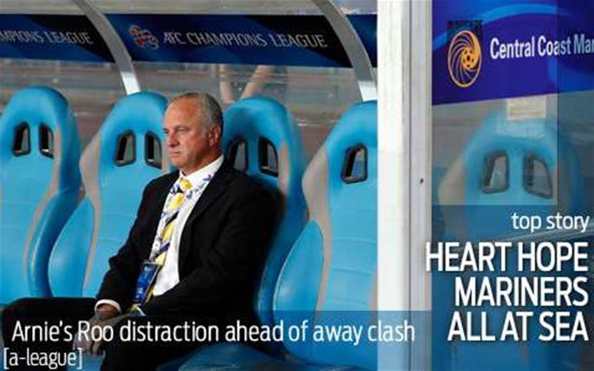 Heart hope Roos speculation sinks Mariners Heart hope Roos speculation sinks Mariners