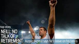 Neill: Retirement on my terms