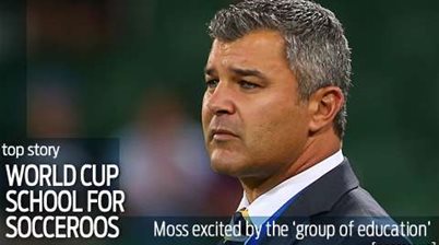 Moss hails Socceroos' group of education
