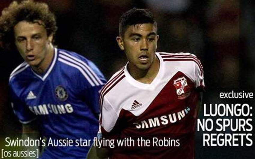 Swindon’s Aussie star flying after Spurs Swindon’s Aussie star flying after Spurs