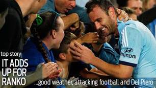 Why Sydney FC's Ranko loves feeling blue