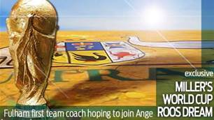 Miller's World Cup Roos dream