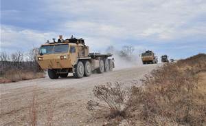 Video: US Army tests driverless convoys