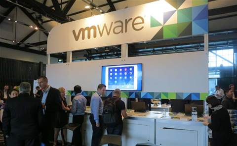 VMware shows up at AWS event, hawking hybrid cloud