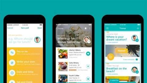 Microsoft Tossup: The planning app for unorganised groups of friends