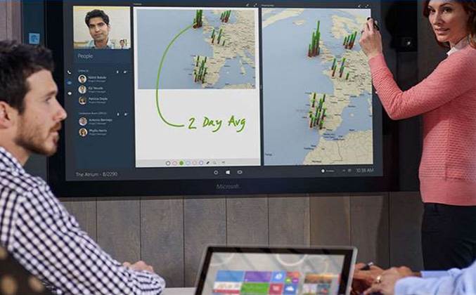 Microsoft delays launch of $20k Surface Hub