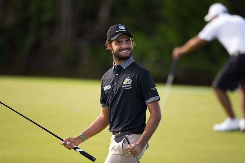 Brilliant Aussies have one hand on Eisenhower Trophy Brilliant Aussies have one hand on Eisenhower Trophy