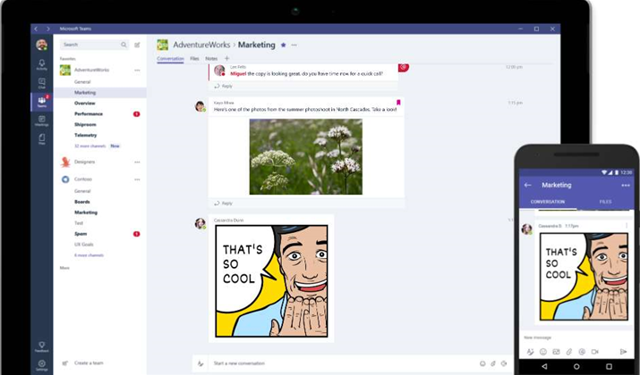 Microsoft launches Slack competitor