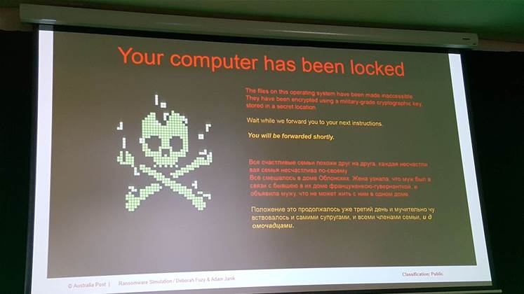 Why Australia Post ransomwared its own staff