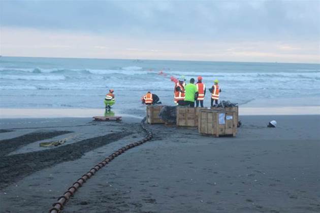 New Sydney to NZ data cable enters service
