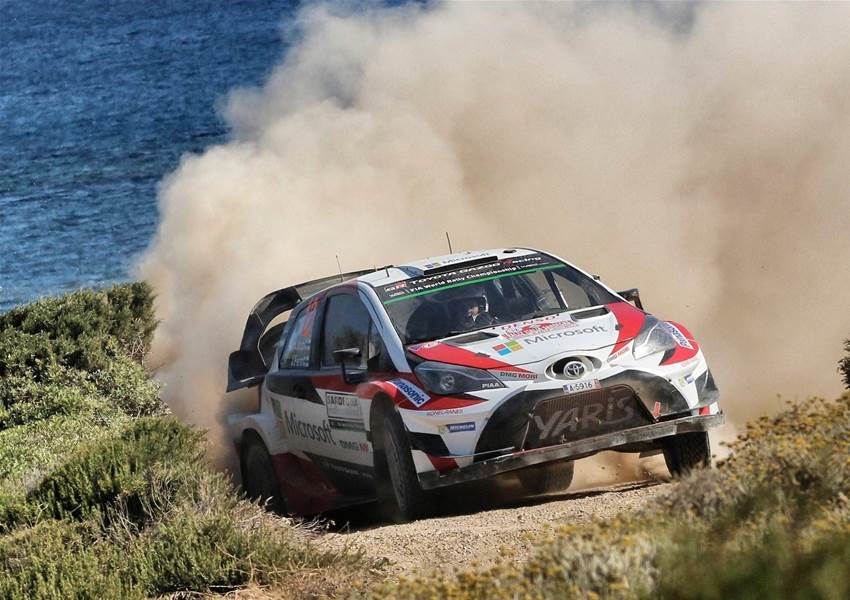 Toyota backs Rally Australia Toyota backs Rally Australia