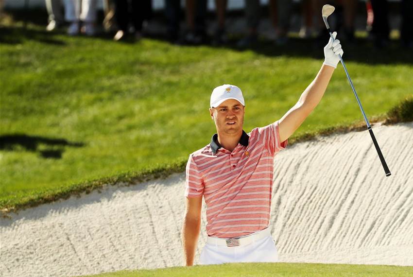 PRESIDENTS CUP: U.S has one hand on the trophy PRESIDENTS CUP: U.S has one hand on the trophy