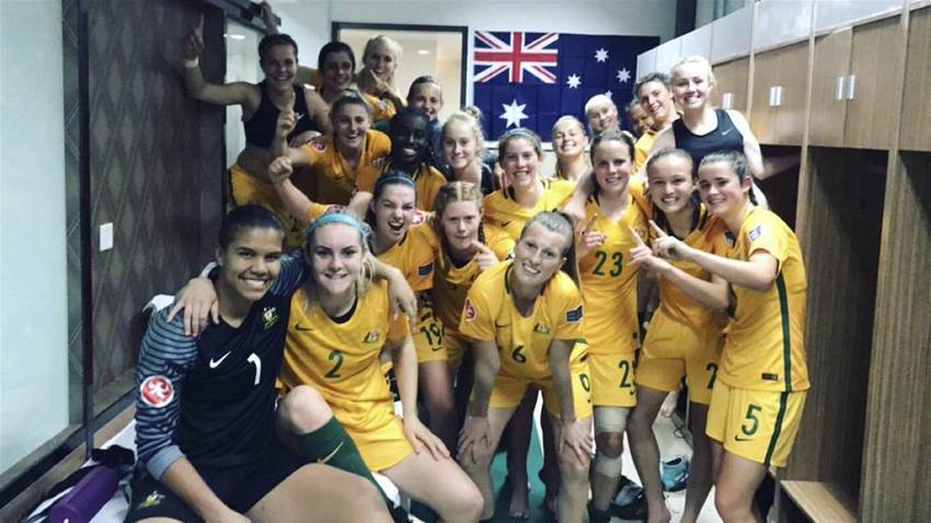 Young Matildas off to winning start Young Matildas off to winning start