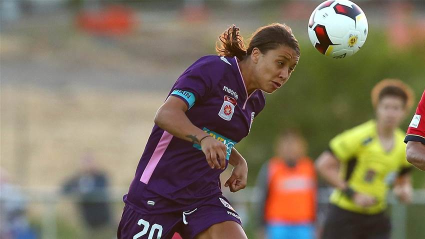 Kerr challenges fans to attend the W-League Kerr challenges fans to attend the W-League