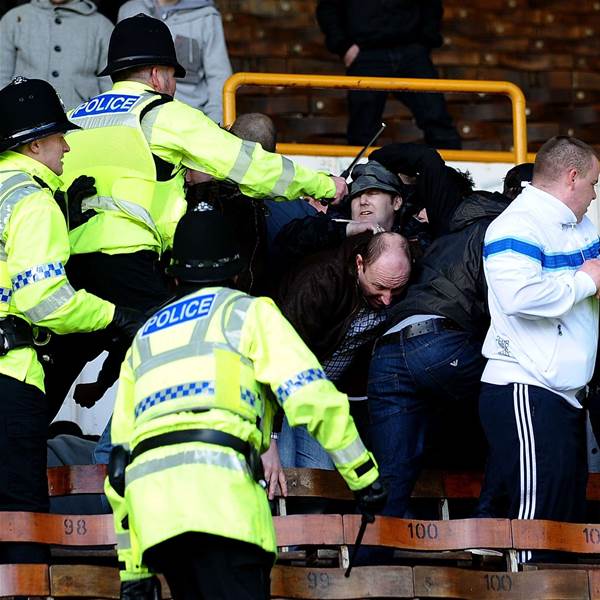Police Probe Derby Trouble Police Probe Derby Trouble