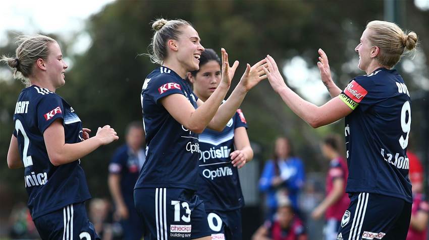 Victory scrape win over Canberra United Victory scrape win over Canberra United