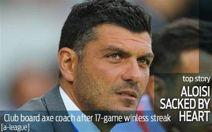 John Aloisi axed by Melbourne Heart John Aloisi axed by Melbourne Heart