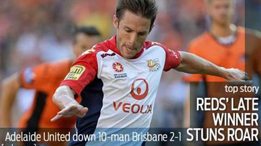 Adelaide win puts brakes on runaway Roar