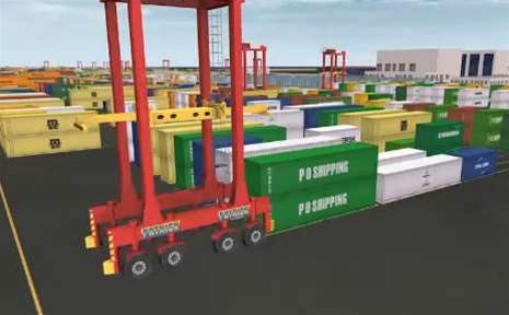 Patrick's container-carrying robots damaged at sea