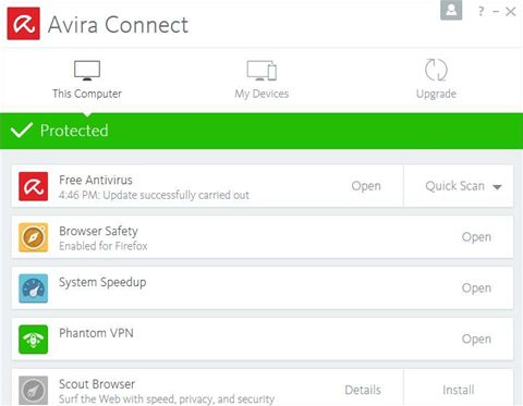 Avira ships free security suite