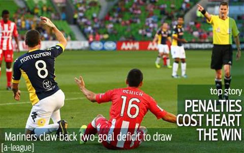 Heart pay the penalty for Mariners draw Heart pay the penalty for Mariners draw