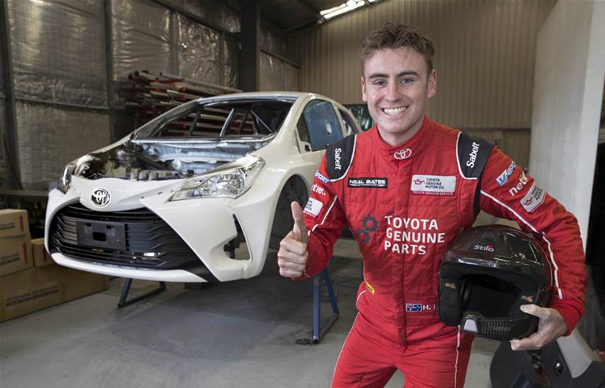 New Yaris for Bates' ARC bid New Yaris for Bates' ARC bid