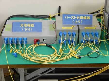Japanese companies demo 40Gbps passive FTTP tech