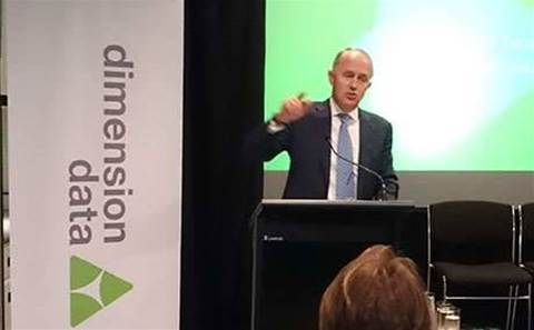 Malcolm Turnbull launches Dimension Data ACT data centre