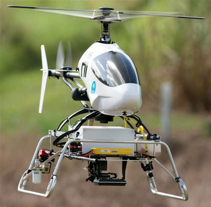 CSIRO drones tackle rainforest weeds
