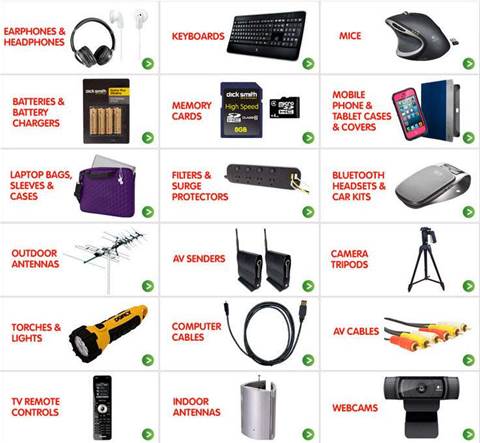 Deal spotted: 40 per cent off surge protectors, headphones, bags, memory cards, other accessories at Dick Smith this weekend