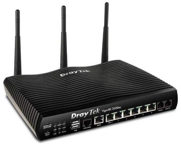 DrayTek VigorBX 2000ac review: a router with built-in PBX