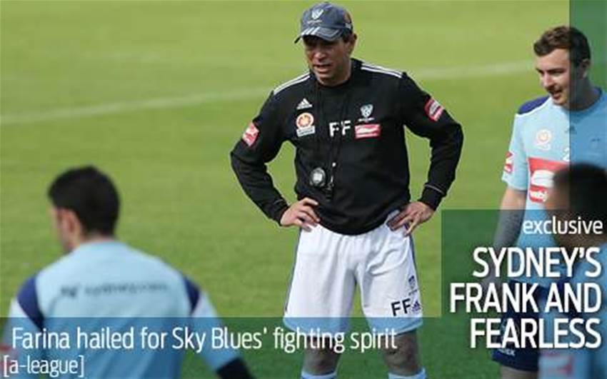 Pignata hails Sydney's Frank and fearless Pignata hails Sydney's Frank and fearless