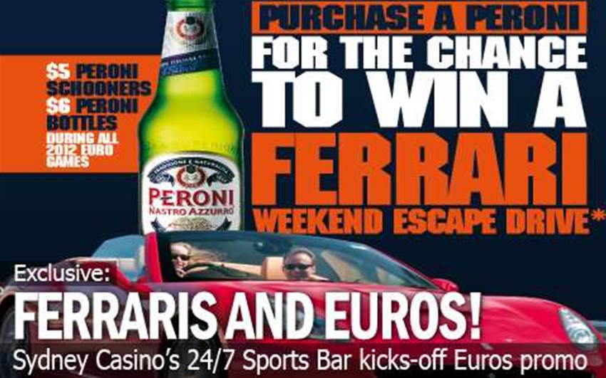 Win A Ferrari Spin At FourFourTwo's 24/7 Sports Bar Win A Ferrari Spin At FourFourTwo's 24/7 Sports Bar