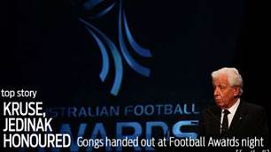 Kruse creates football awards history