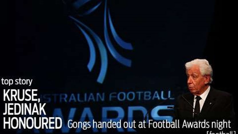 Kruse creates football awards history