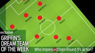 Griff's Dream Team for Week Nine