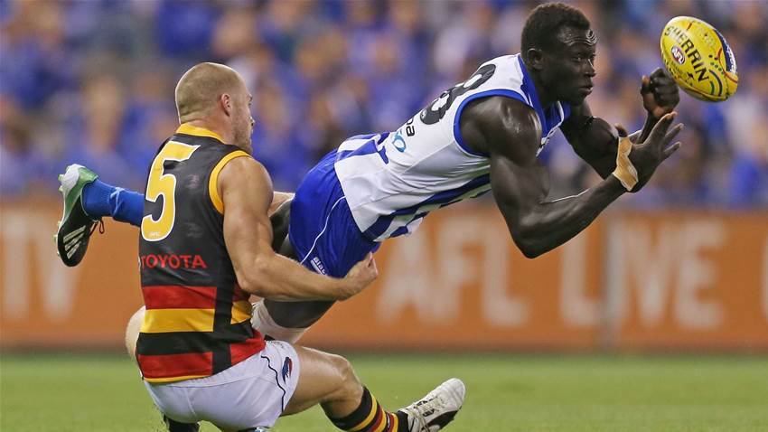 Kangaroos sign key ruckman Kangaroos sign key ruckman