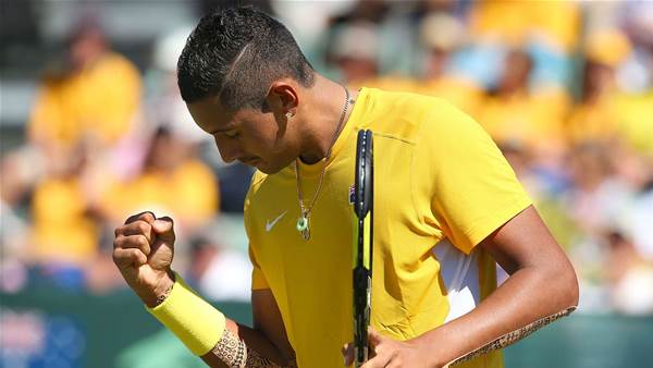 Australia take early Davis Cup lead