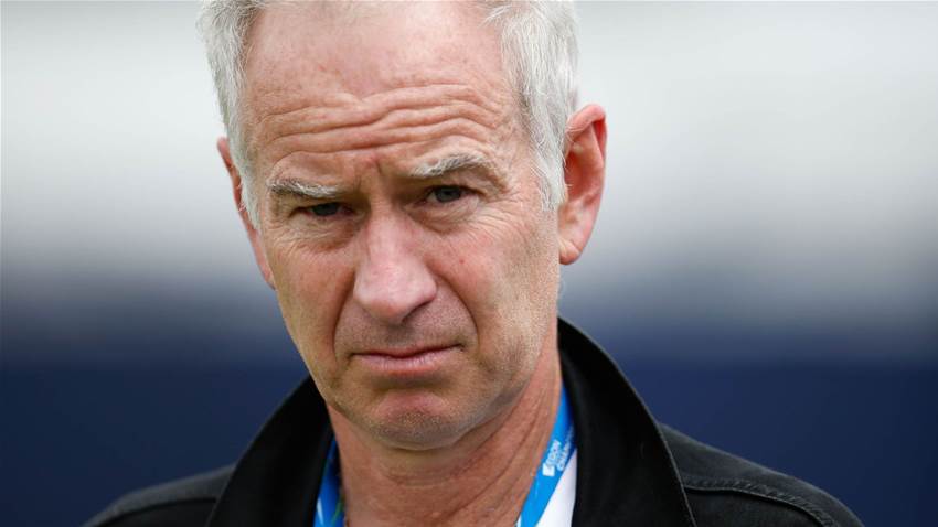 McEnroe labels Kyrgios "black eye for the sport" McEnroe labels Kyrgios "black eye for the sport"