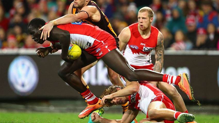 Swans lose star for grand final Swans lose star for grand final